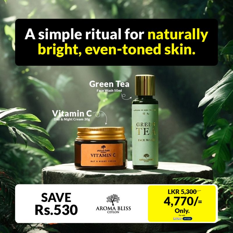 Vitamin C Day & Night Cream 30g + Green Tea Face Wash 50ml combo